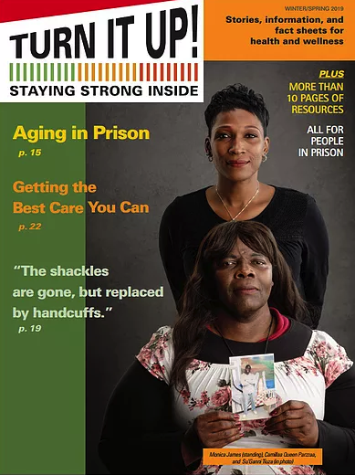 Second issue of Turn It Up! prison health magazine now available